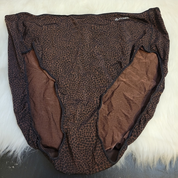 Jockey Intimates & Sleepwear Jockey Hi Cut Animal Print Panties